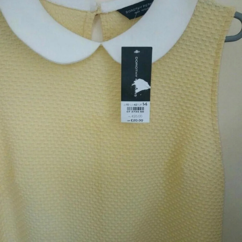 Yellow dress from Dorothy Perkins - Picture 3 of 4